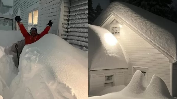 ՏԵՍԱՆՅՈՒԹ. ԱՄՆ Բուֆֆալո քաղաքում 1 օրվա ընթացքում տեղացել է մոտ 2մ ձյուն