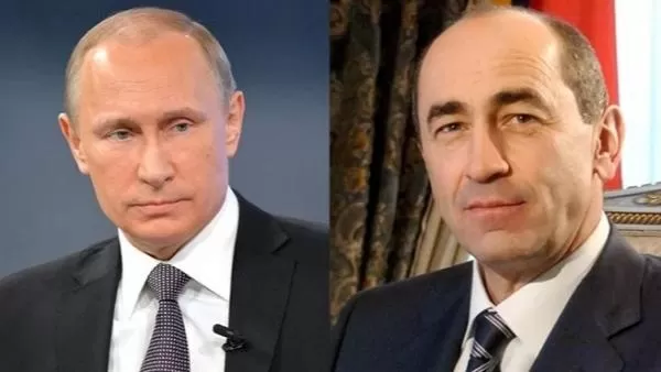  Վլադիմիր Պուտինը հեռախոսազրույց է ունեցել Ռոբերտ Քոչարյանի հետ