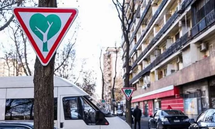 Քաղաքապետարանը ճանապարհային «կանաչ» նշաններ է տեղադրում Երևանում