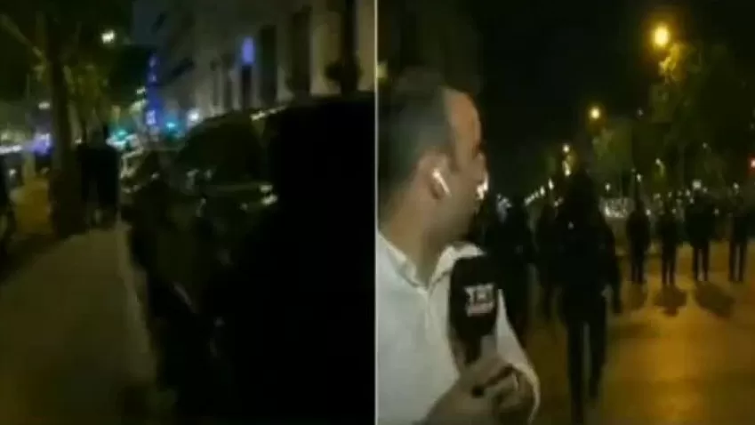 ՏԵՍԱՆՅՈՒԹ. «Մի կողմ քաշվիր». Փարիզում ոստիկանը թուրքերենով նախազգուշացում է արել լրագրողին