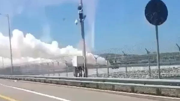 ՏԵՍԱՆՅՈՒԹ. Ղրիմի կամուրջ` ծխի ամպի մեջ. ինչ է կատարվում
