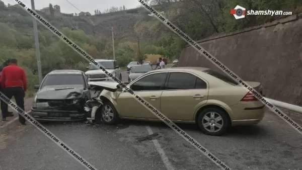 Հրազդանի կիրճում բախվել են Opel-ն ու Ford-ը․ կան վիրավորներ 