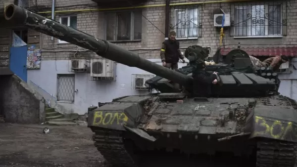 Ուկրաինական զորքը ՀՕՊ միջոցներ է տեղակայում Դոնեցկի Արտյոմովսկ քաղաքի տների տանիքներին