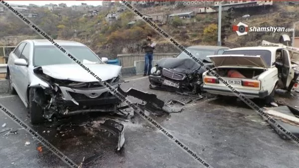 Խոշոր, շղթայական ու ողբերգական ավտովթար Երևանում. կա 1 զոհ, 1 վիրավոր