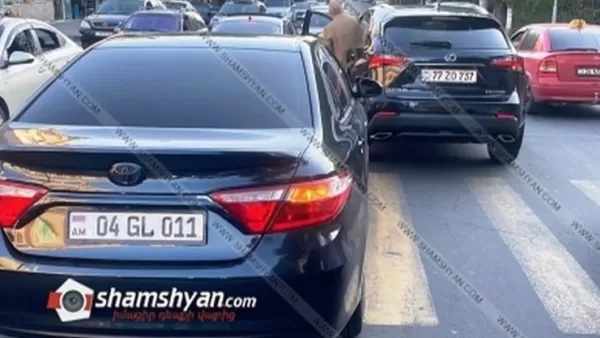 Երևանում ԱԱԾ տնօրենի նախկին պաշտոնակատարը Lexus-ով բախվել է Toyota-ին. shamshyan. com