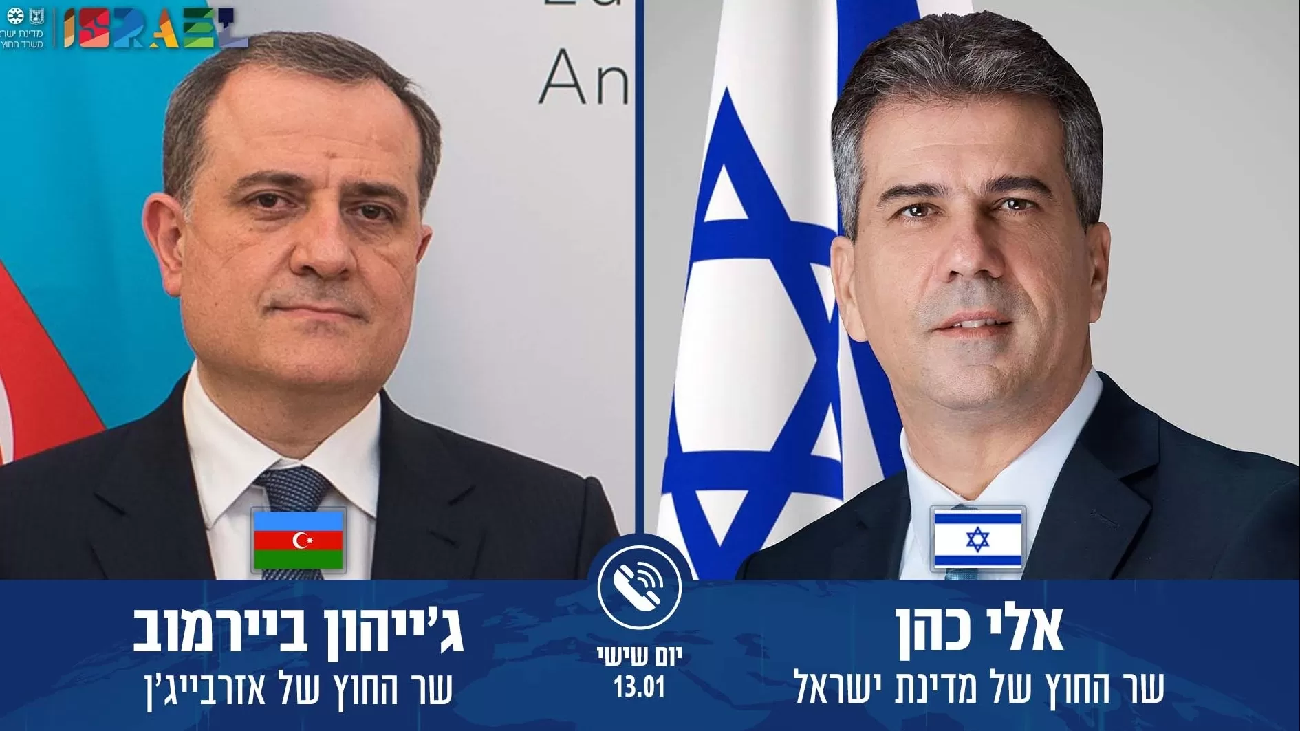 Իսրայելն ու Ադրբեջանը ընդլայնում են համագործակցությունը. Բայրամովը հրավիրվել է Իսրայել