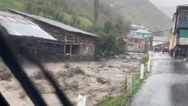 ՏԵՍԱՆՅՈՒԹ. Դաղստանում անձրևները ճանապարհների ավերման պատճառ են դարձել