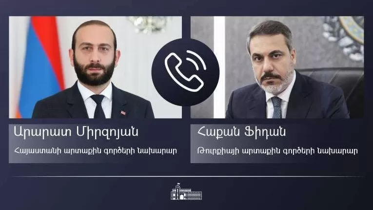 Միրզոյանը հեռախոսազրույց է ունեցել Թուրքիայի ԱԳ նախարարի հետ