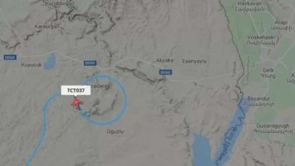  Bayraktar TB2 անօդաչու թռչող սարքը հետախուզական թռիչք է իրականացնում հայ-թուրքական սահմանի մոտ