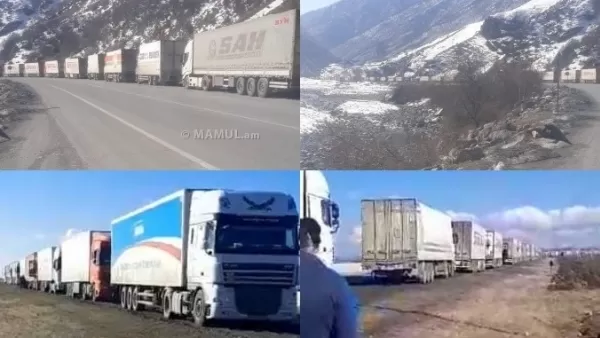 Լարսում 15 օր է՝ 1000-ից ավելի հայկական բեռնատարներ են կանգնած. ադրբեջանցիներին ռուսներն են օգնում անցնել