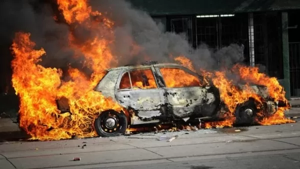 Opel Astra մեքենան այրվել է. տուժածներ չկան