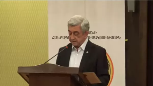 Կապիտուլյանտները նոյեմբերի 10-ից ժողովրդին խաղաղությամբ են կերակրում. Սերժ Սարգսյան 
