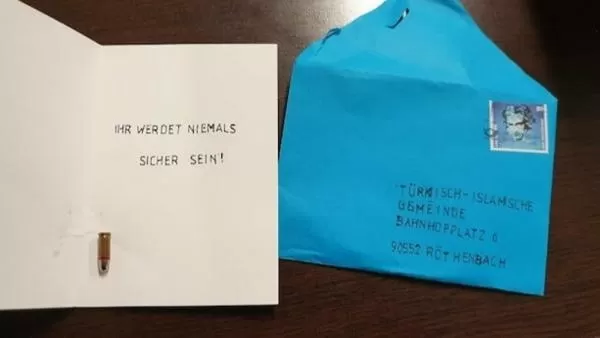 Գերմանիայում սպառնալից նամակ և փամփուշտ են ուղարկել թուրքական մզկիթ