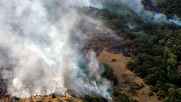 Խոսրովի պետական արգելոցի «Ջղնգյոլ» կոչվող հատվածում բռնկված հրդեհը մարվել է