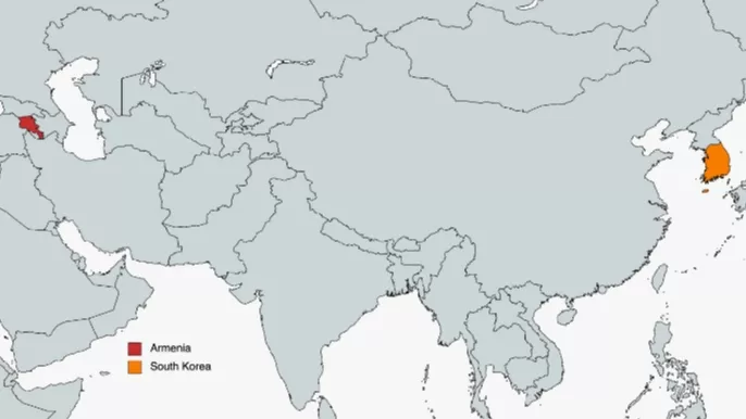 Հարավային Կորեան դեսպանություն կբացի Հայաստանում