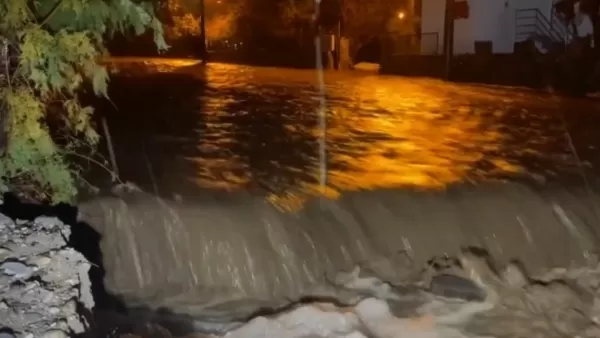 Ջրհեղեղ Թուրքիայի Բոդրում քաղաքում