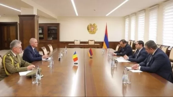 Սուրեն Պապիկյանը և Ռումինիայի դեսպանը հանդիպել են 