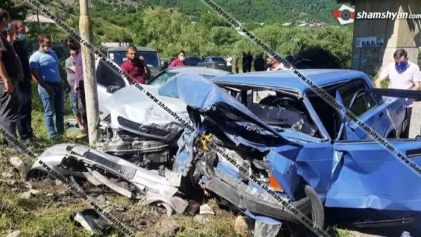 Տավուշի մարզում միմյանց են բախվել 17–ամյա վարորդի 07-ը և 24-ամյա վարորդի Opel-ը. կան վիրավորներ