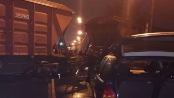 Ավտովթար Նորագավիթում. բեռնատար գնացքը բախվել է մեքենային