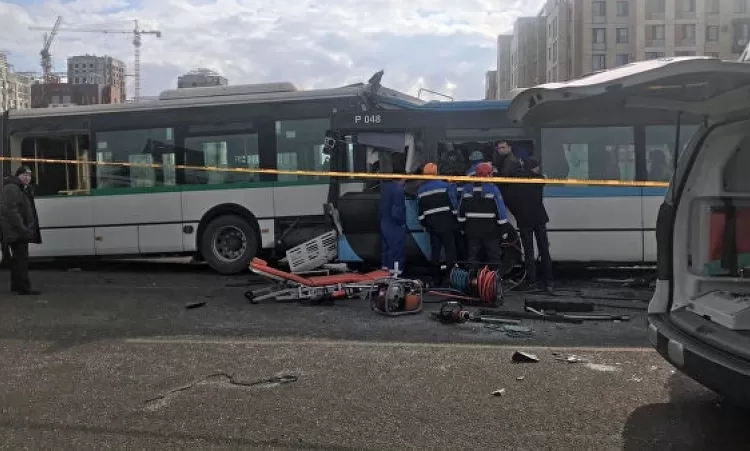 Ղազախստանում երկու ավտոբուսների բախման հետևանքով 2 զոհ և 27 վիրավոր կա