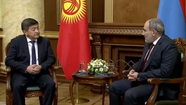 ՏԵՍԱՆՅՈՒԹ․ Հյուրընկալել եմ Ղրղզստանի վարչապետին․ Նիկոլ Փաշինյան 