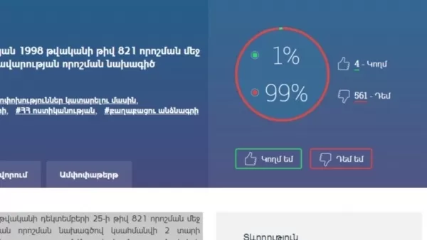  561 դեմ և 4 կողմ. քաղաքացիներն ինչպես են արձագանքում անձնագրային փոփոխությունների մասին նախագծին 