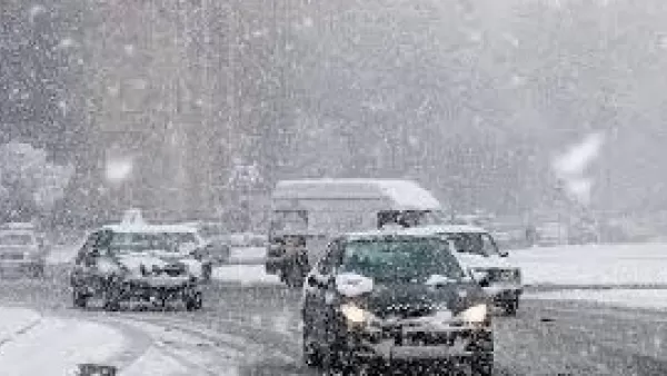 Զգուշացում վարորդներին՝ Հայաստանի 6 մարզերում ձյուն է տեղում