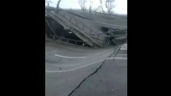 Կիև-Ժիտոմիր մայրուղու մոտ կամուրջ է պայթեցվել