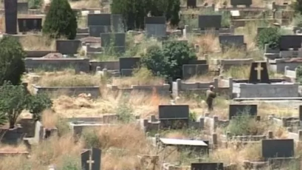 51-ամյա քաղաքացին Նուբարաշենի գերեզմանատնից դյուրալյումինե նախշազարդեր է գողացել