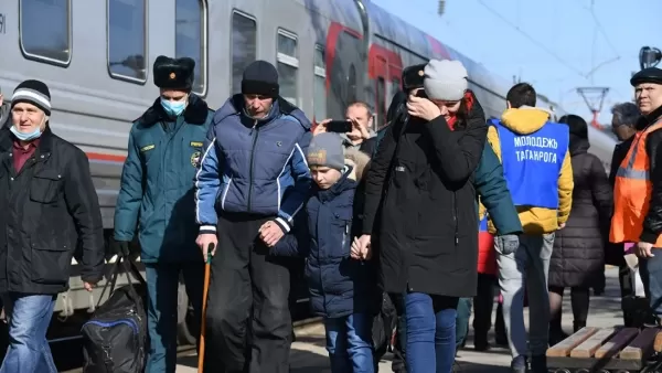 Ռոստովի մարզից փախստականներով տասը գնացք է մեկնել այլ շրջաններ