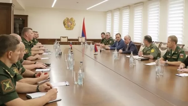 ՀՀ պաշտպանության նախարարն ընդունել է ՌԴ ՊՆ պատվիրակությանը