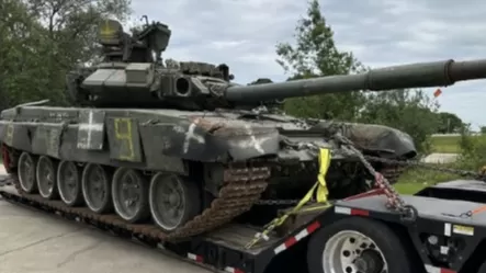 Ռուսական T-90A տանկը հայտնվել է ԱՄՆ-ում 