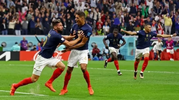 Ֆրանսիան դուրս եկավ կիսաեզրափակիչ` հաղթելով Անգլիային