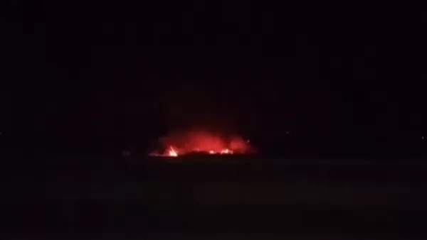 Քիչ առաջ խոշոր վթար է տեղի ունեցել  Երևան-Արտաշատ ավտոճանապարհին. մեքենան այրվում է