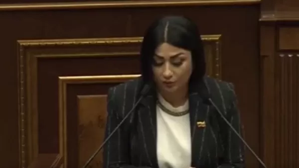 ՏԵՍԱՆՅՈՒԹ․ Հռիփսիմե Ստամբուլյանը` ԱԺ-ում Կոլումբիայի դրոշով