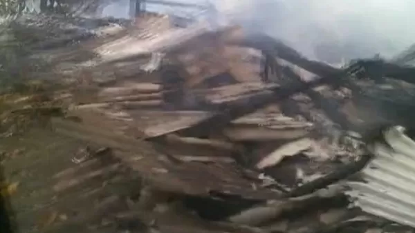Հրդեհ Խանջյան գյուղում. այրվել են փայտյա կառուցատարեր