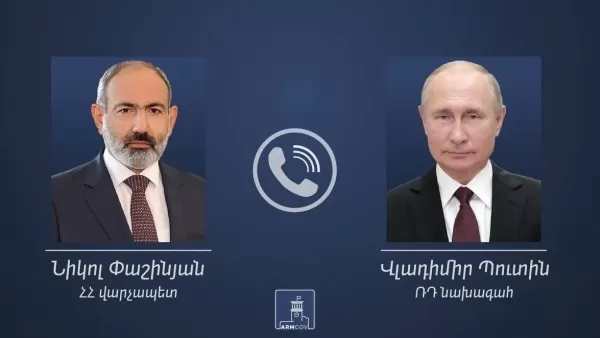 Պուտինն ու Փաշինյանը պայմանավորվել են միջոցներ ձեռնարկել Արցախում ստեղծված իրադրությունը շուտափույթ կարգավորելու համար