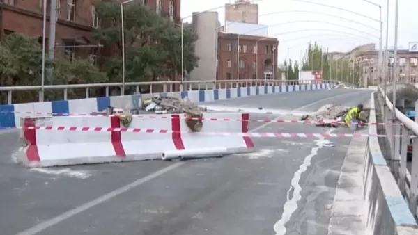 ՏԵՍԱՆՅՈՒԹ․ Ե՞րբ կվերականգնվի երթևեկությունը Բաղրամյան պողոտան Կասյան փողոցին կապող էստակադայում 