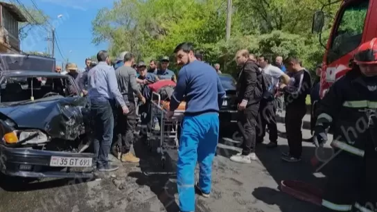 Քիչ առաջ խոշոր վթար է տեղի ունեցել Երևանում․ կան տուժածներ