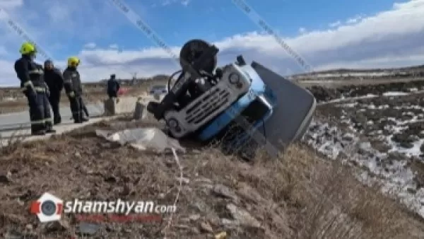 Ողբերգական ավտովթար՝ Արագածոտնի մարզում․ վարորդը տեղում մահացել է