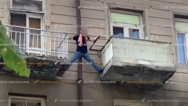 ՏԵՍԱՆՅՈՒԹ․ Ինքնասպանության փորձ Երևանում. տղամարդը սպառնում էր ցած նետվել պատշգամբից․ Sputnik Արմենիա