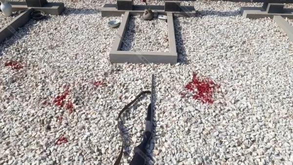 Արտաշատի գերեզմանատանը տղամարդը որսորդական հրացանով փորձել է ինքնասպանություն գործել. Shamshyan.com