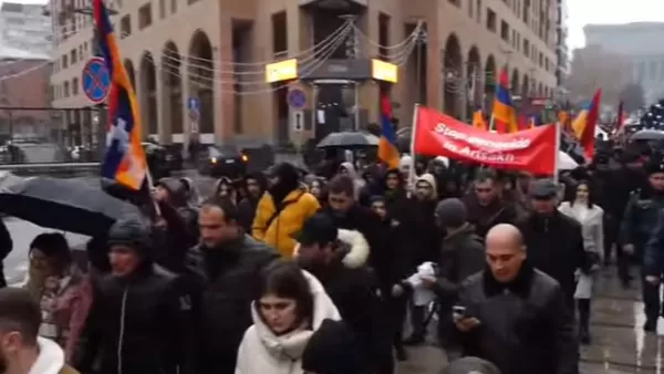 ՏԵՍԱՆՅՈՒԹ․ Ադրբեջանցիների կողմից Արցախի շրջափակման դեմ բողոքի ակցիան Երևանում