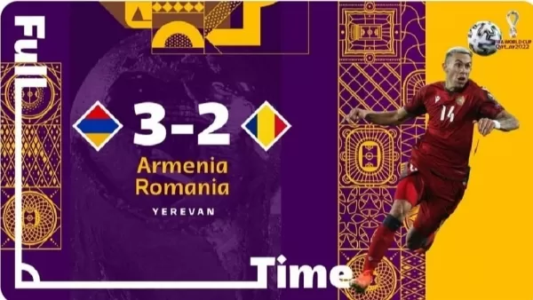 ՖԻՖԱ-ի պաշտոնական թվիթը Հայաստանի հավաքականի հաղթանակի 