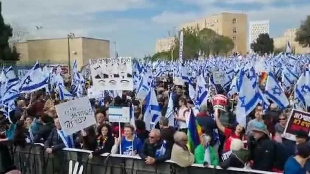 ՏԵՍԱՆՅՈՒԹ. Իսրայելում բազմահազարանոց ցույցեր են. մարդիկ դժգոհ են Նեթանյահուի բարեփոխումներից