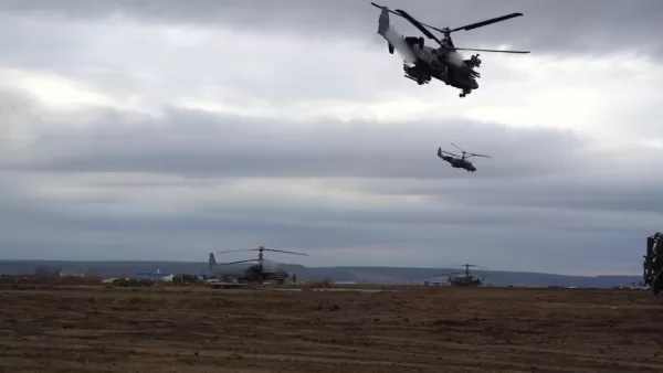 ՏԵՍԱՆՅՈՒԹ․ ՌԴ ՊՆ-ն ցուցադրել է Ռուսաստանի օդատիեզերական ուժերի Կա-52 ուղղաթիռների անձնակազմի աշխատանքի կադրերը