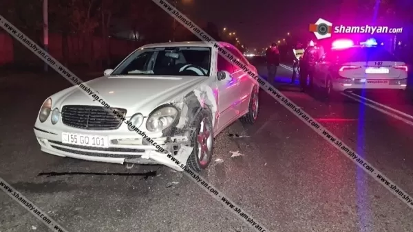 Երևանում բախվել են երկու մեքենա. 3 ամսական երեխան հոսպիտալացվել է