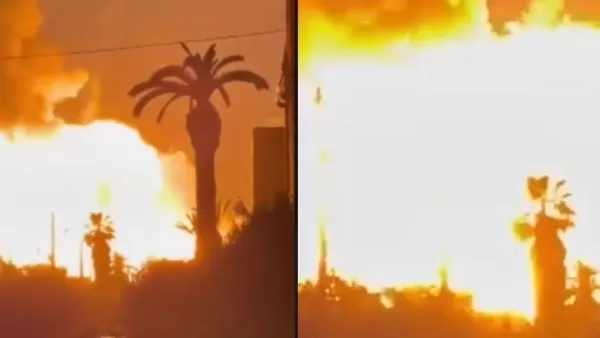 ՏԵՍԱՆՅՈՒԹ. Հզոր պայթյուն` Մարոկկոյում. այրվում է պրոպանի պահեստավորման կայանը