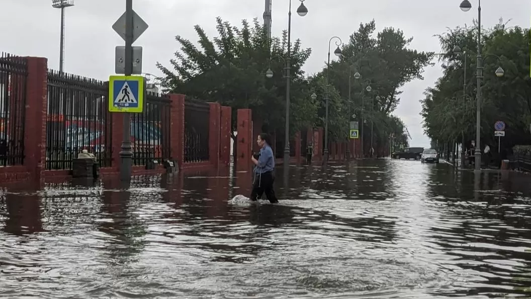 ՏԵՍԱՆՅՈՒԹ. ՌԴ Պրիմորիեում փողոցներն աստիճանաբար անցնում են ջրի տակ
