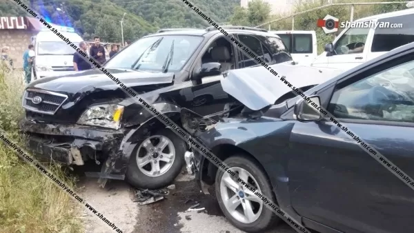 Խոշոր ավտովթար Լոռու մարզում. բախվել են երեք ավտոմեքենա. կա 5 վիրավոր
